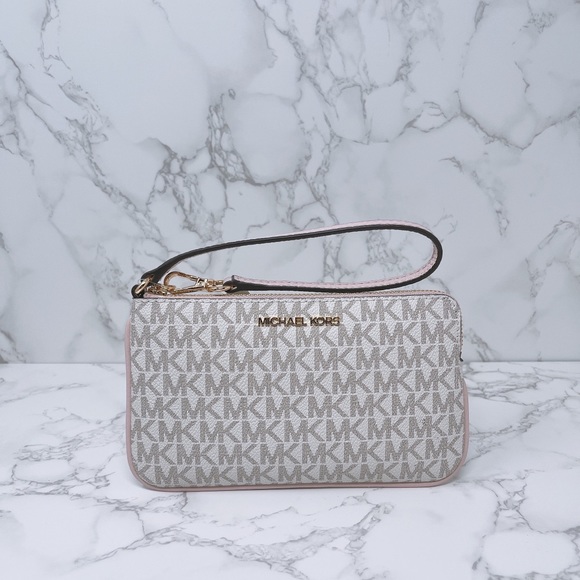 Michael Kors JST Large Top Zip Wristlet - Picture 2 of 9